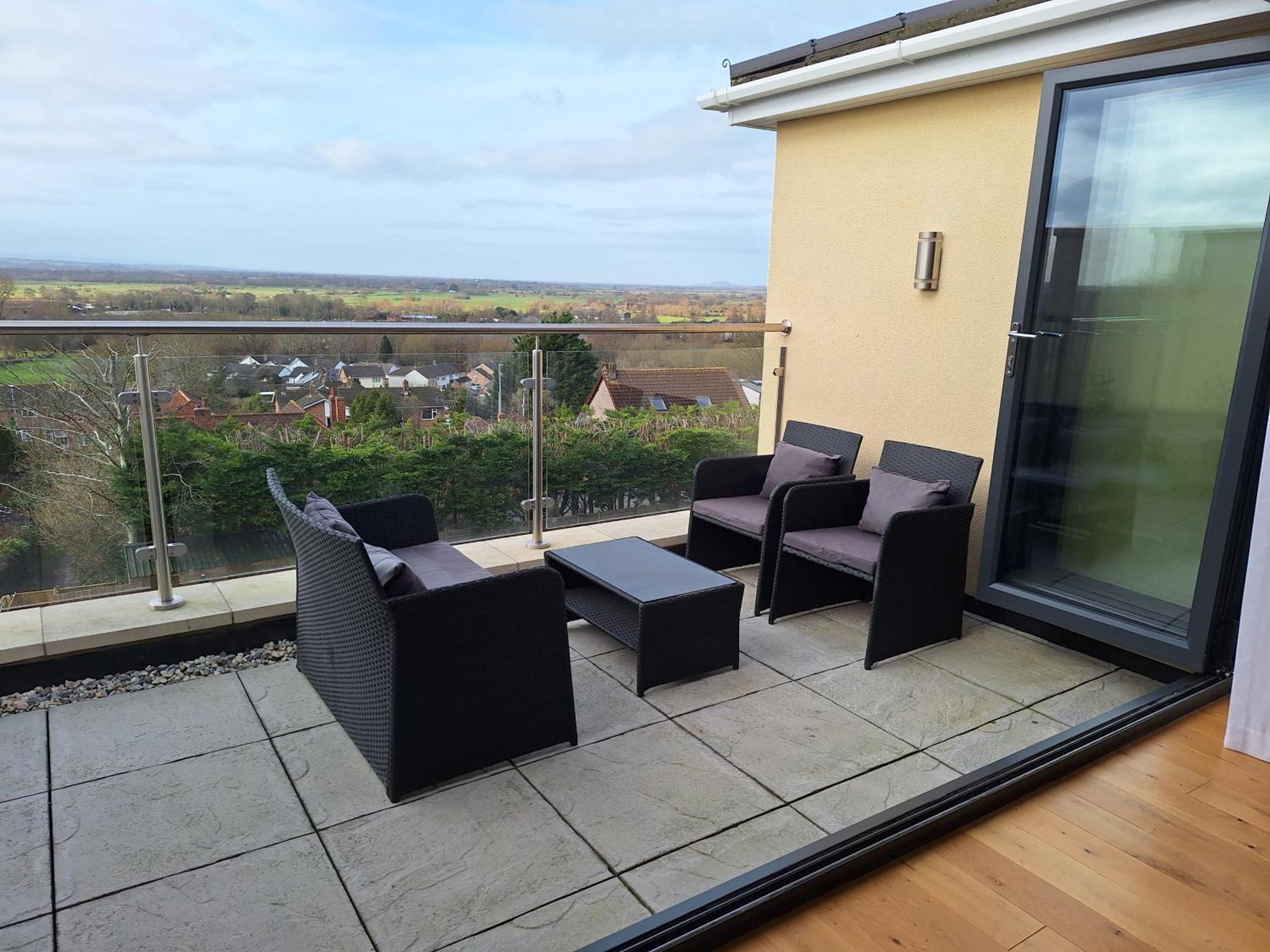 A Room With A View Glastonbury Exteriör bild